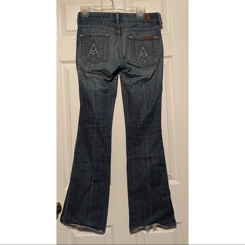 7 For All Mankind Flare Jeans Size 25
